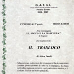 attestato giuria premio Gatal