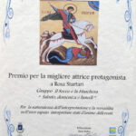 attestato migliore attrice San Giorgio in scena