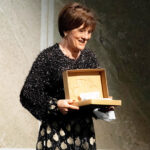 Arezzo 29 in tre minuti - L'attrice ritira il premio a Verona