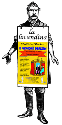 manifesto della commedia Il parroco è impazzito