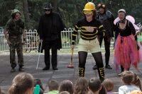 una scena dello spettacolo Il carnevale degli insetti