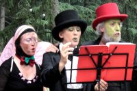 una scena dello spettacolo Il carnevale degli insetti